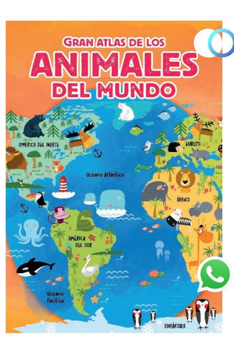 Gran Atlas De Los Animales Del Mundo Envío Gratis