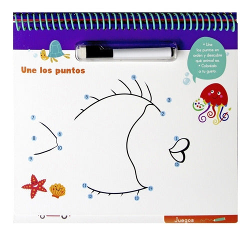 Mi Primer Libro Borrable, Laberintos, Actividades Y Juegos