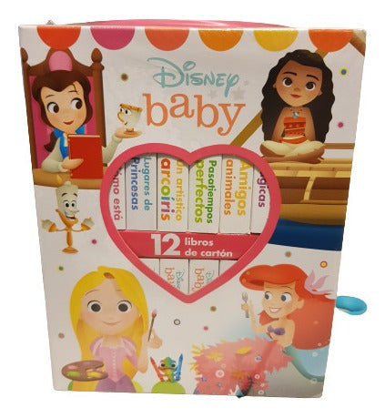 Mi Primera Biblioteca Disney Baby Princesas 12 Libros Bloque