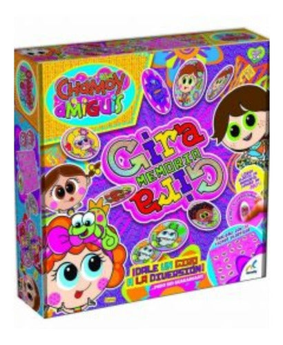 Juego De Mesa Gira Memoria Gira Chamoy Amiguis