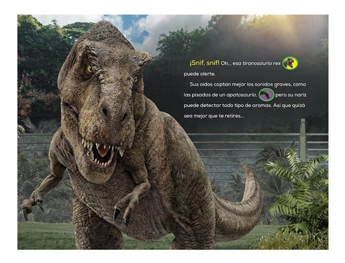 Jurassic World ¡mira, Oye, Ruge! 6 Sonidos, Texturas Siente