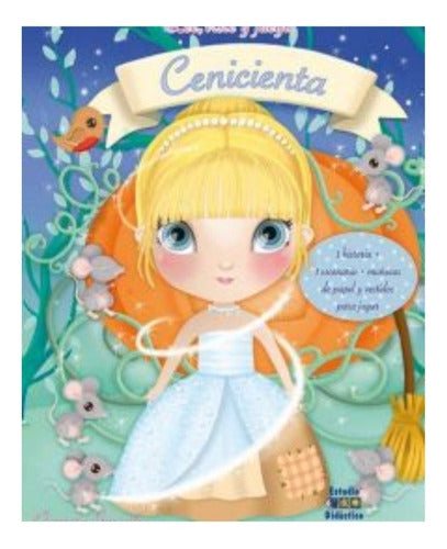 Libro Lee, Viste Y Juega Cenicienta Nuevo ¡envió Gratis!