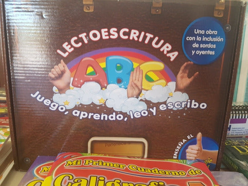Libro Lectoescritura Maletín Abc 1 Tomo+dvd Didáctico