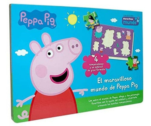 Peppa Pig Cuentos Y Rompecabezas