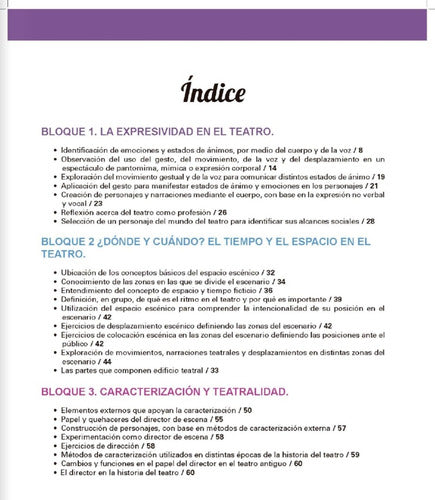 Teatralizarte 2do Grado Secundaria. Diana Olvera. Preludio
