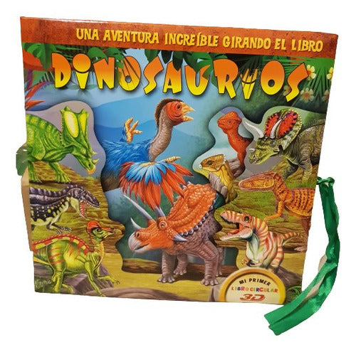 Una Aventura Increíble Girando El Libro  Dinosaurios 3dpopup
