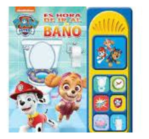 Nickelodeon Paw Patrol Es Hora De Ir Al Baño Con Sonidos
