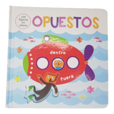 Libro Con Relieve Textura Opuestos Lexus Original