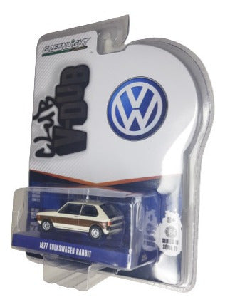 1 Carro Volkswagen Rabbit 1977&classic Beetle Greenlight