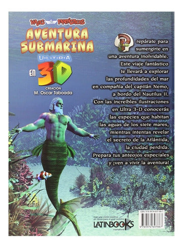 Colección 3 Tomos. Viajes Fantásticos Ultra En 3d Con Lentes