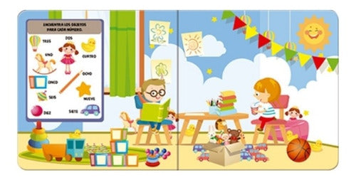 Colección 4 Libros Kinderpedia Vocales,números,colores...