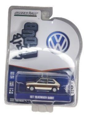 1 Carro Volkswagen Rabbit 1977&classic Beetle Greenlight