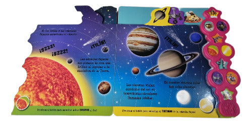 Libro Con 10 Sonidos Asombroso Espacio Lexus Pasta Dura