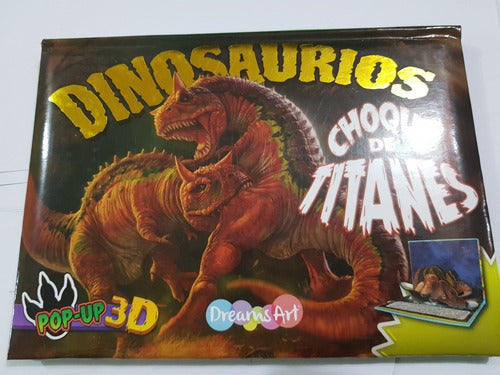 Cuentos Infantiles Dinosaurios Pop Up 3d 4 Tomos