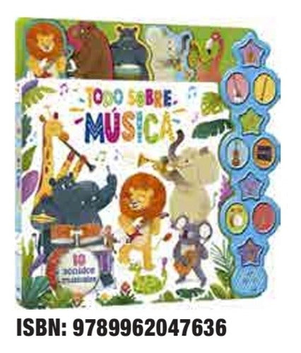 Libro Pasta Dura De 10 Sonidos Todo Sobre Música Lexus