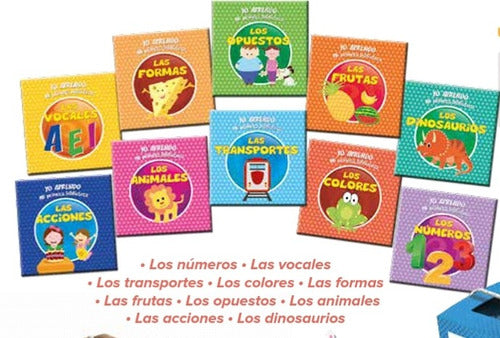 Yo Aprendo Mi Primera Biblioteca Bilingüe Envío Gratis