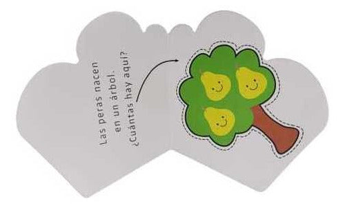 Set 4 Libros De Cuentos Delicioso. Pastel, Pan, Jugo, Frutas