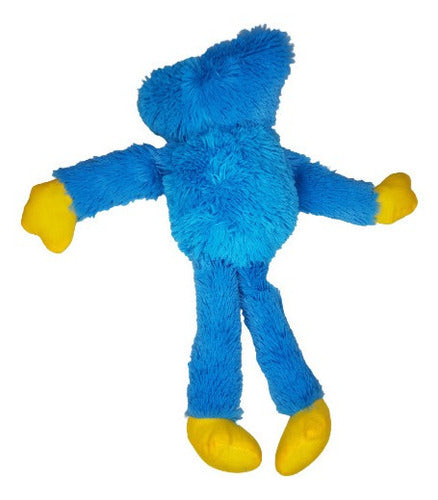 Peluche Huggy Wuggy Mounstro Azul Dientes Afilados 40cm