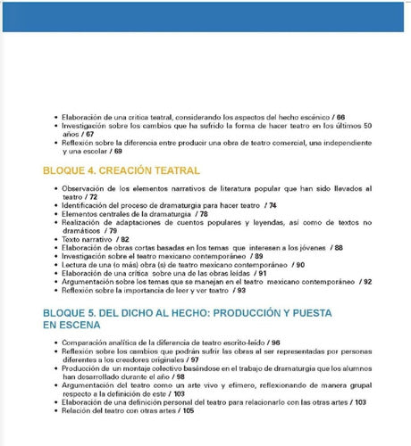 Teatralizarte 3ero Secundaria. Diana Olvera Cortés. Preludio