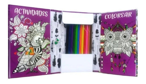 Set 2 Kit Arte Arte Zen Y Actividades/color Zen Y Actividade