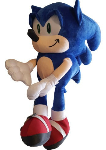 Nuevo Peluche Suave De Sonic The Hedgehog Azul 45 Cm Sega