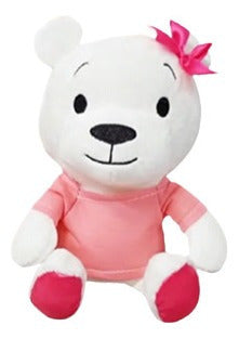 Peluche De Osita Playera Rosita 18 Cm