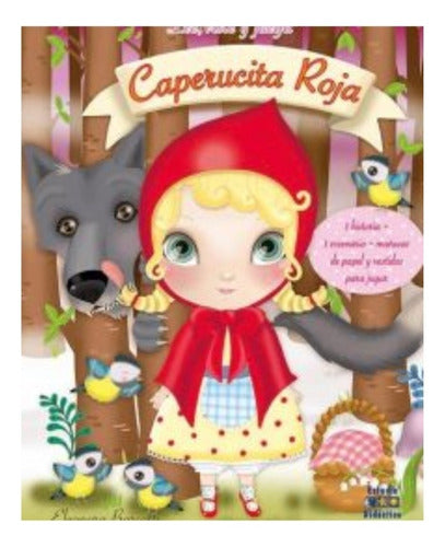 Libro Lee, Viste Y Juega Caperucita Roja Nuevo Envió Gratis!