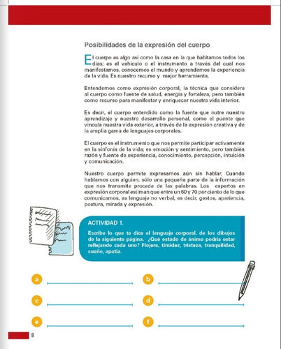 Teatralizarte 1er Grado Secundaria. Diana Olvera. Preludio
