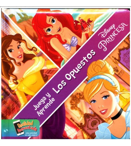 Colección 4 Libros De Actividades Disney Opuestos,números...