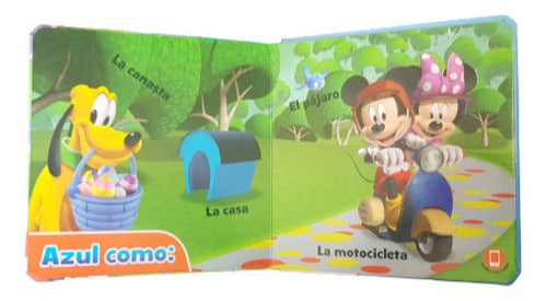 Colección 4 Libros De Actividades Disney Opuestos,números...