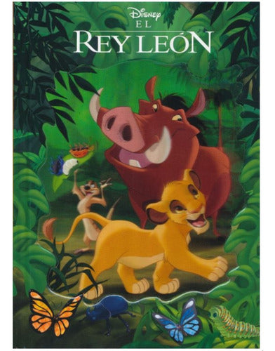 Set 5 Cuentos Pasta Holográfica Frozen, Sirenita,rey León...