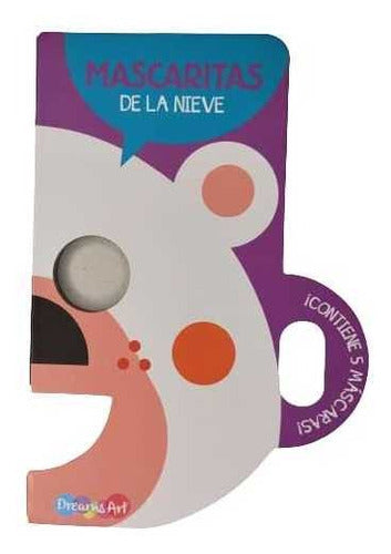 Set 4 Libros Pasta Dura Mascaritas. Zoológico, Bosque,granja