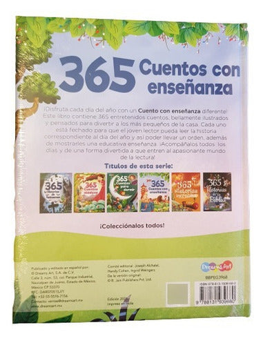 365 Cuentos Con Enseñanza Dreams Art ¡envió Gratis!