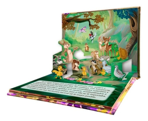 Mis Fábulas Clásicas En 3d Pop Up Colección 4 Tomos. Oferta