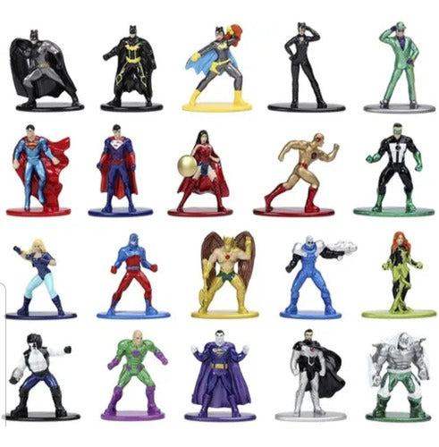 Nano Metalfigs 20 Figuritas Dc Series 4 Jada #32391