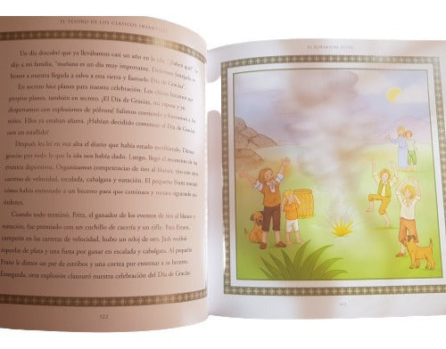 Centos El Tesoro De Los Clásicos Infantiles Lujo Pag.doradas