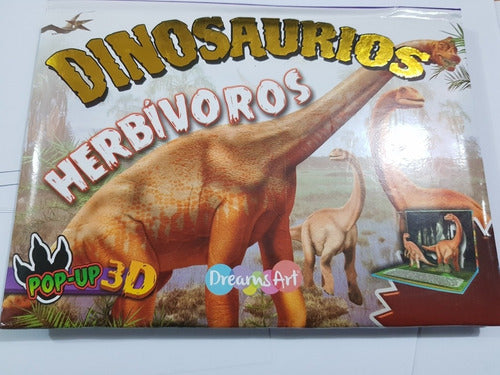 Cuentos Infantiles Dinosaurios Pop Up 3d 4 Tomos