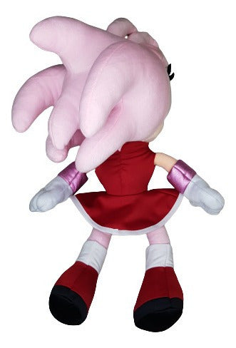Peluche Suave Amy Rose Sonic The Hedgehog Rosa 49cm Kenji T.