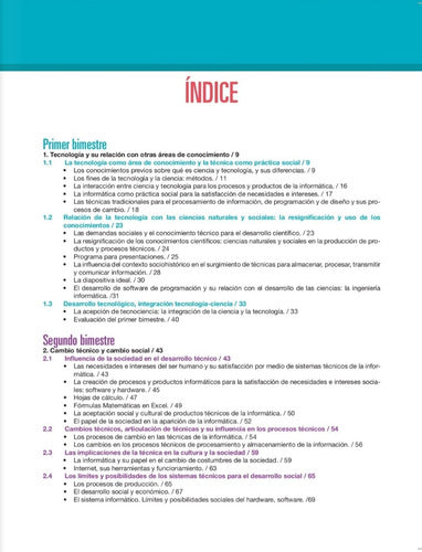 Tecnología 2. Secundaria. Énfasis Informática. Preludio