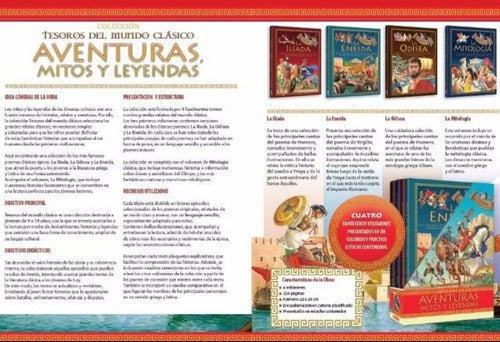 Aventuras Mitos Y Leyendas. La Odisea, Eneida, Iliada Y Más