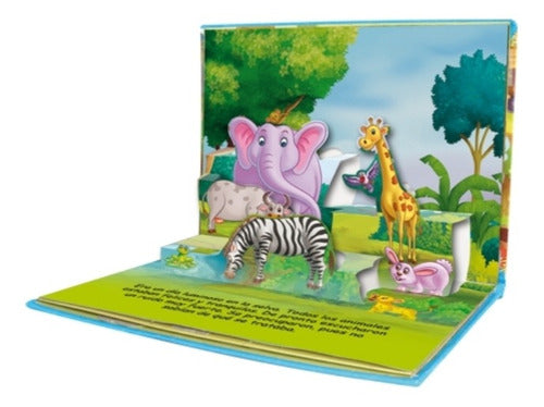 Colección Aventuras Animales Pop-up Tridimensional