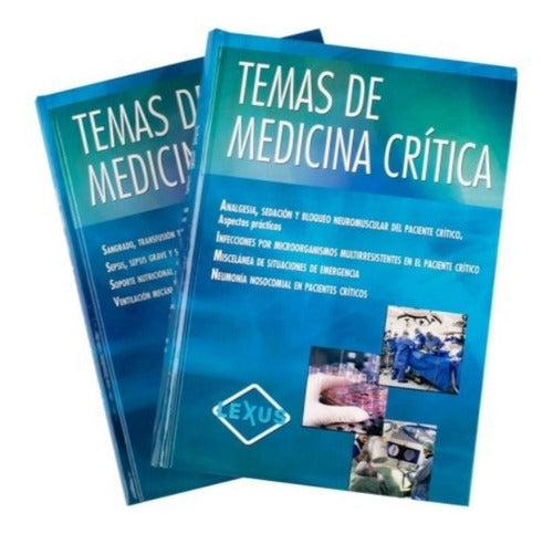 Libro Temas De Medicina Crítica 2 Tomos Lexus ¡envío Gratis!