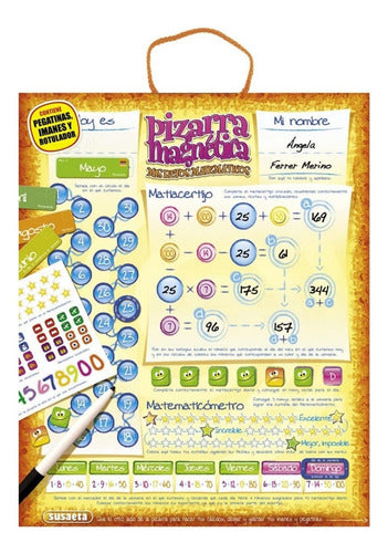 Pizarra Magnética Mis Retos Matemáticos Susaeta Original
