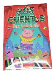 Libro Pasta Dura Acolchada 365 Cuentos Para Todo El Año