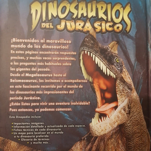 Colección 2 Libros Dinosaurios Del Jurásico Y Cretácico