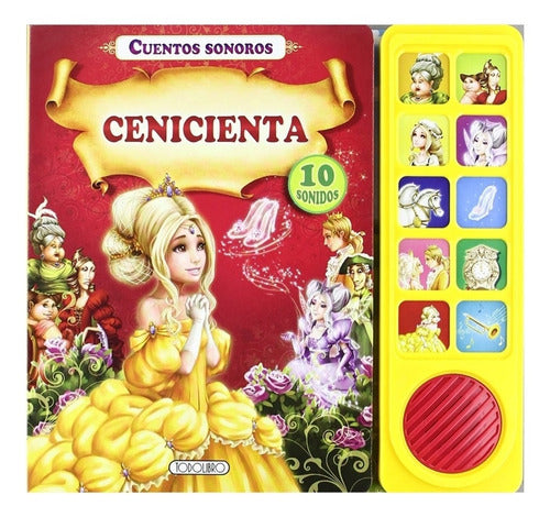 Cuento Sonoro Cenicienta 10 Sonidos Pasta Dura