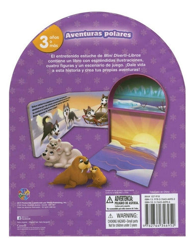Mini Divertilibros: Aventuras Polares + 4 Figuritas
