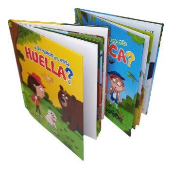 Set 2 Libros De Quién Es Esta Huella De Quién Es Esta Caca