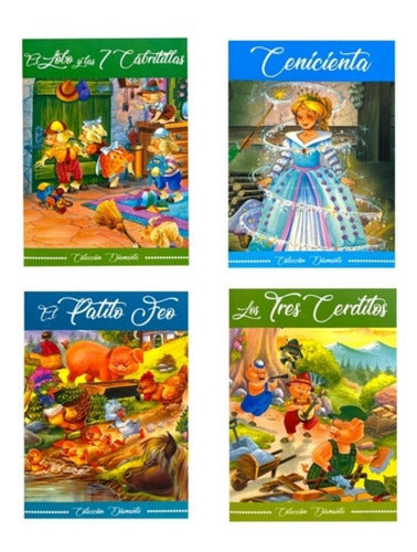 20 Libros Cuentos Clásicos Colección Diamante Winbook