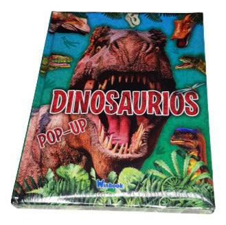 Libro Dinosaurios 3d Pop Up Pasta Dura Winbook